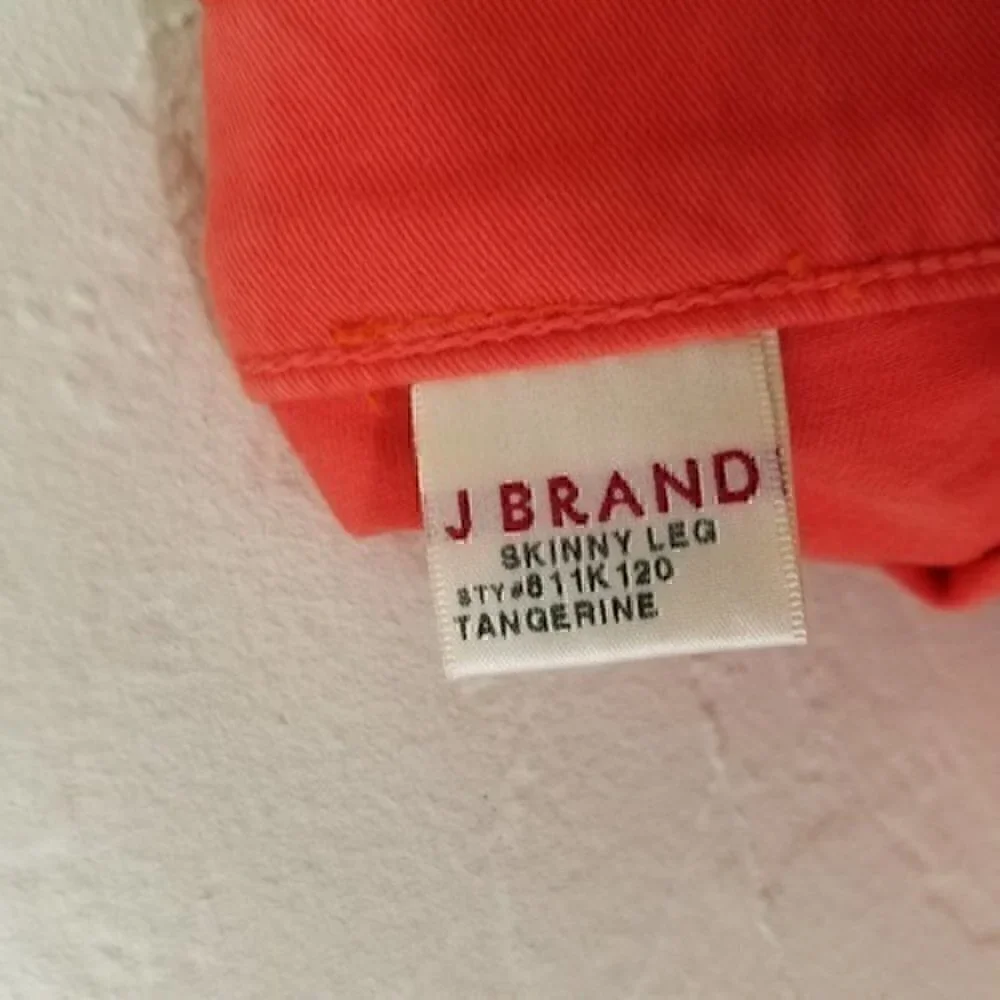 J Brand TANGERINE Skinny Leg Stretch Jeans Size 24 - Picture 9 of 10